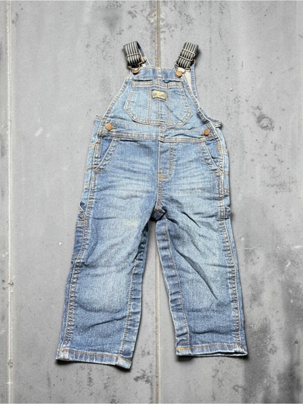 OshKosh B'gosh Light Blue Denim Kids Overalls